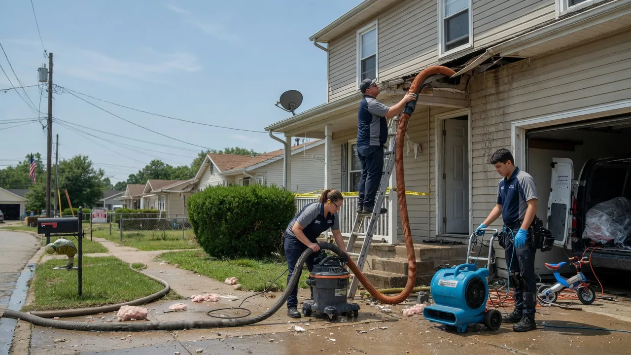 Water Damage Restoration in South Range, MI near me